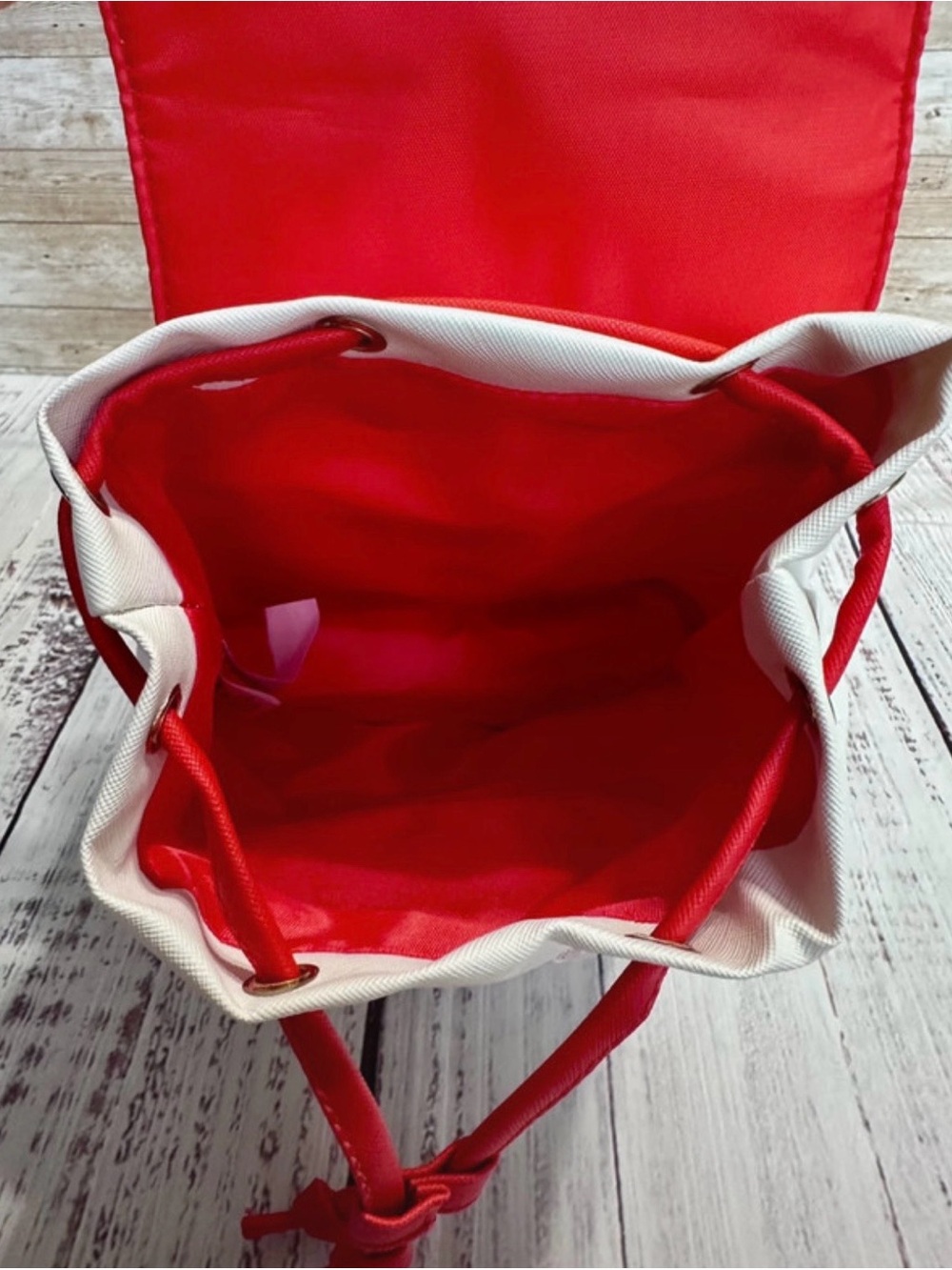 Hello Kitty Drawstring Backpack Purse - Picture 9 of 15
